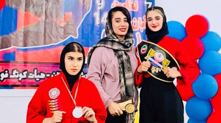 افتخارآفرینی بانوی ورزشکار جوانرودی در رقابت‌های کشوری کونگ فو