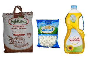 روغن و قند و برنج