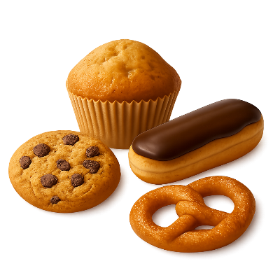 کیک ویفر و بیسکویت