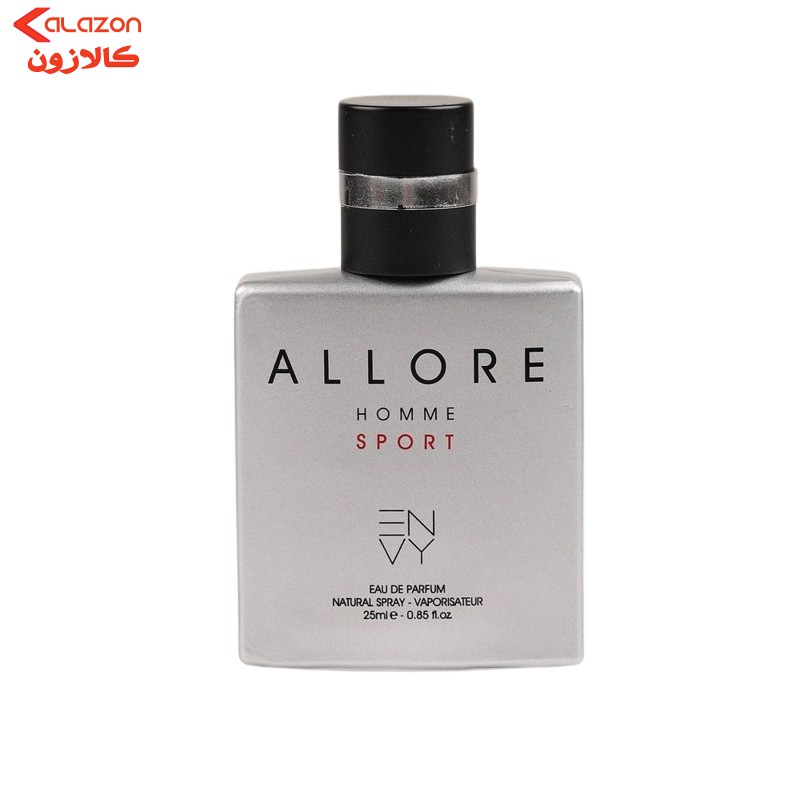 عطر جیبی مردانه ان وی مدل الور اسپرت حجم 25 میلی لیتر