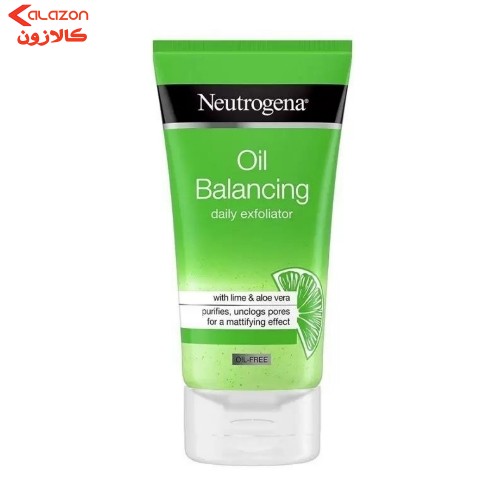 ژل لایه بردار و مات کننده حاوی عصاره لیمو و آلوئه ورا حجم 150 میل نوتروژینا