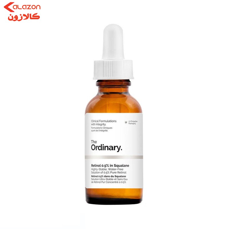 سرم ضد چروک دی اوردینری مدل Retinol 0.5% in Squalane حجم 30 میلی لیتر