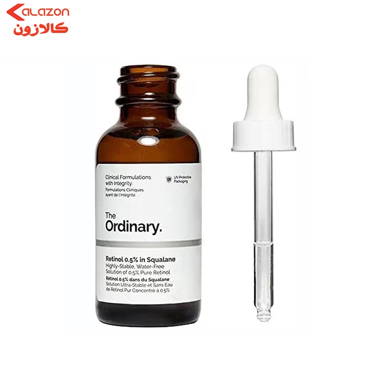 سرم ضد چروک دی اوردینری مدل Retinol 0.5% in Squalane حجم 30 میلی لیتر