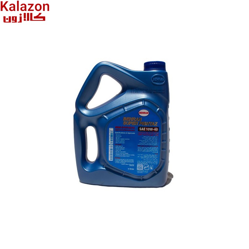 روغن موتور خودرو بهران مدل سوپر پیشتاز 10W40 SL حجم 4 لیتر