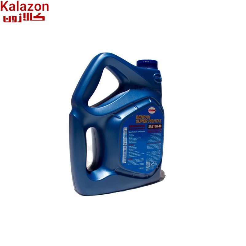 روغن موتور خودرو بهران مدل سوپر پیشتاز 10W40 SL حجم 4 لیتر
