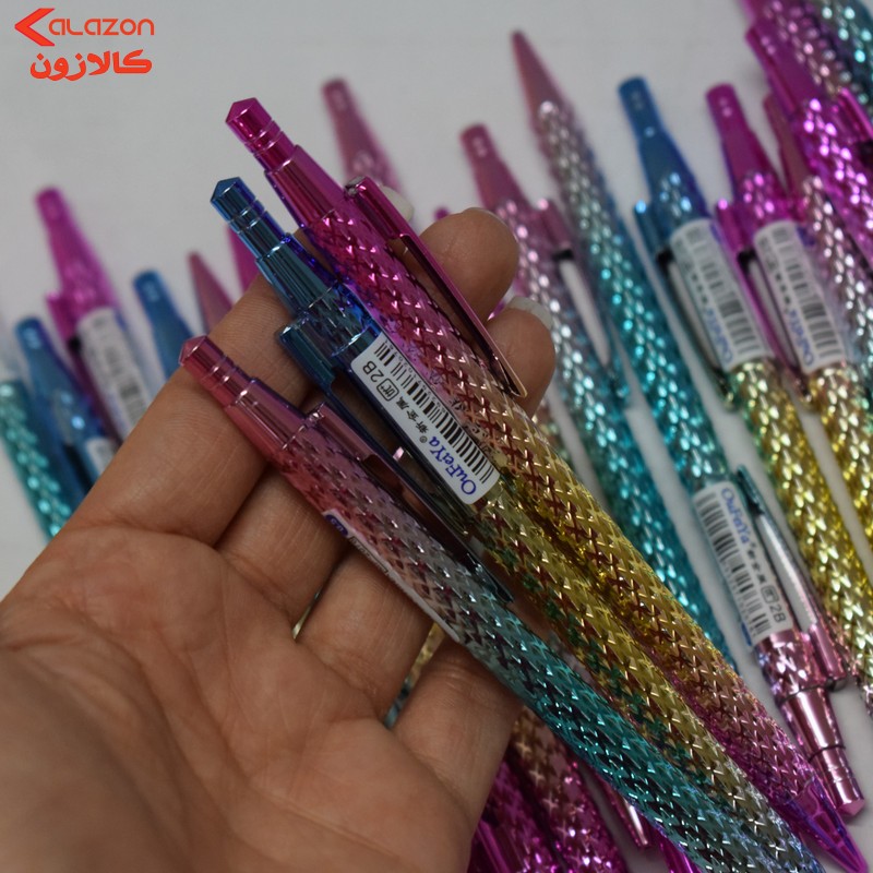 مداد نوکی 0.5 میلی متری مدل هولوگرامی کد MP-2076