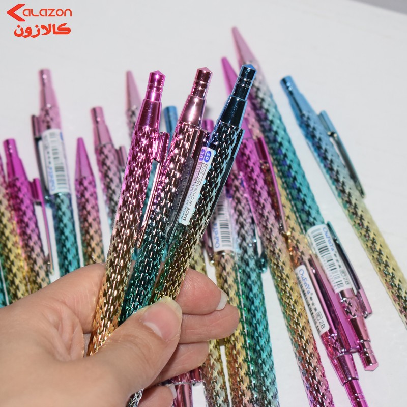 مداد نوکی 0.5 میلی متری مدل هولوگرامی کد MP-2076