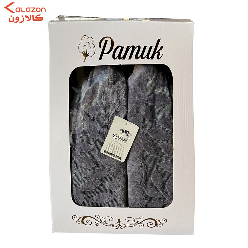 حوله پالتویی پاموک مدل برگ سایز 125