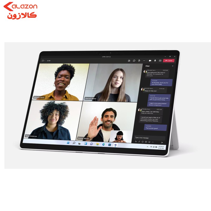 تبلت مایکروسافت مدل Surface Pro 8-i7 1185G7 ظرفیت 256 گیگابایت و 16 گیگابایت رم