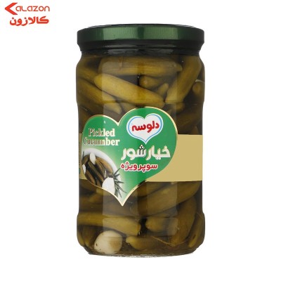 خیار شور دلوسه