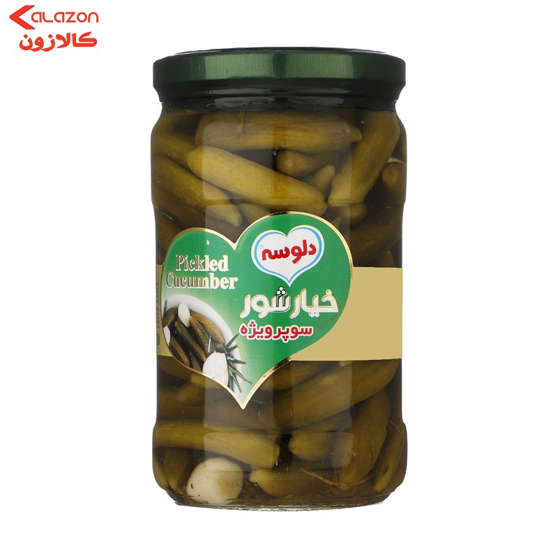 خیار شور دلوسه