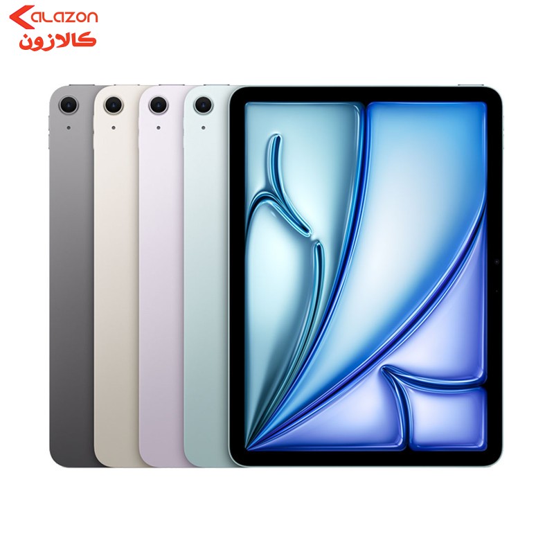 تبلت 11 اینچ اپل مدل iPad Air 2024 M2 Wi-Fi ظرفیت 256 گیگابایت و رم 8 گیگابایت