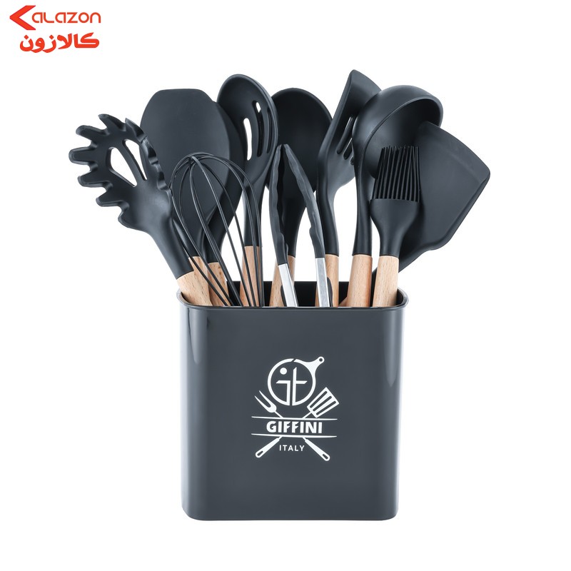 سرویس کفگیر و ملاقه 12 پارچه جی فی نی مدل G-012