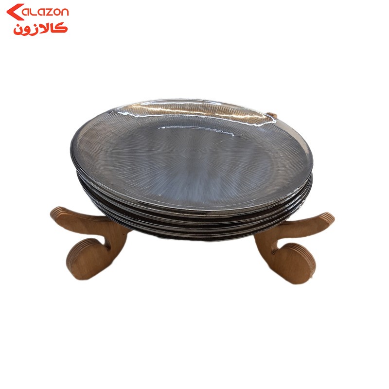 بشقاب میوه خوری مدل سولو مجموعه 6 عددی