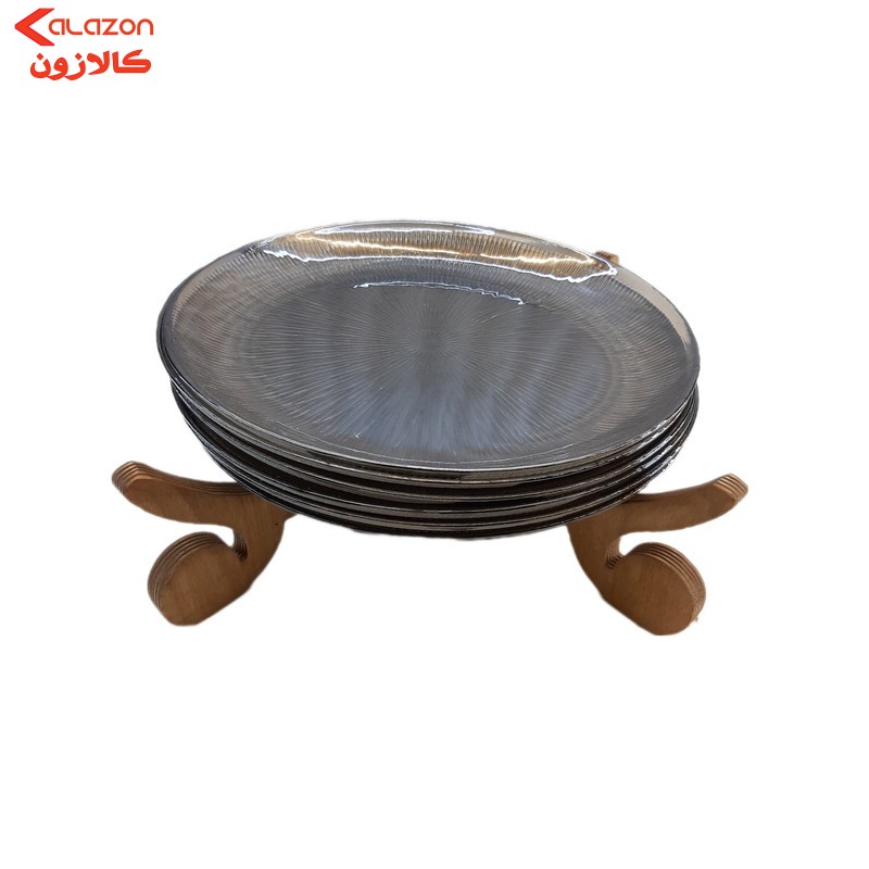 بشقاب میوه خوری مدل سولو مجموعه 6 عددی