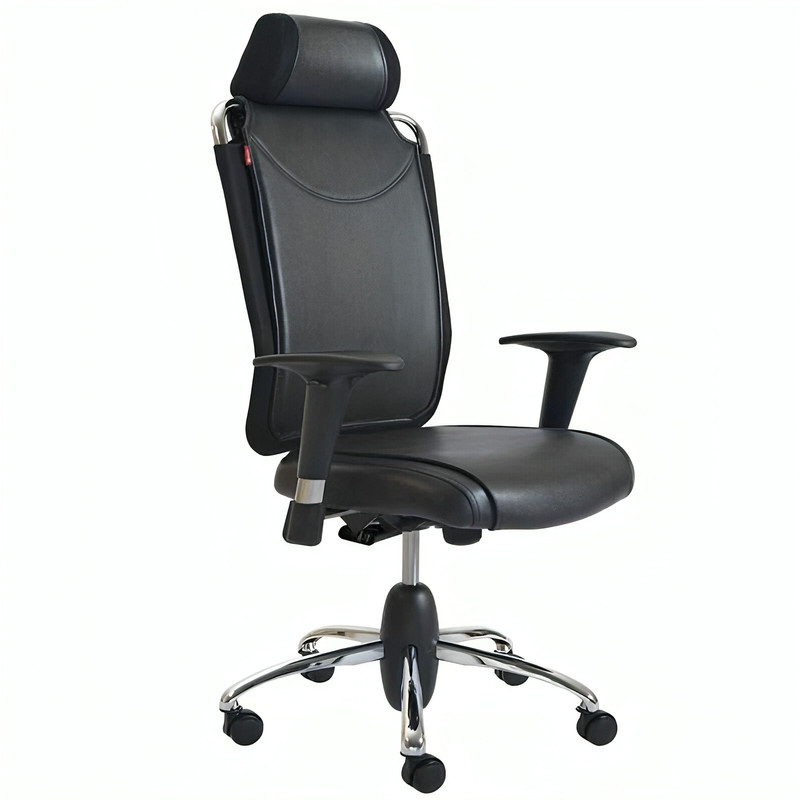 صندلی اداری مدل نیلفام OCT 812t چرم طبیعی