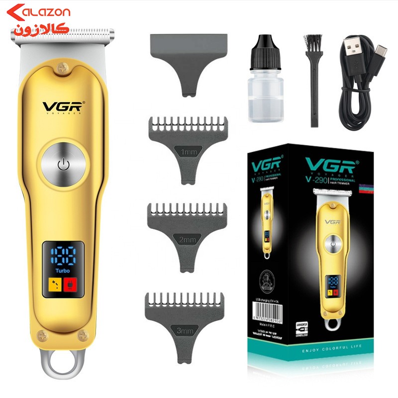 ماشین اصلاح موی صورت و بدن وی جی ار مدل V_290