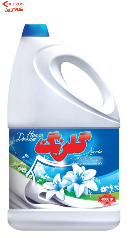 مایع سفیدکننده البسه گلرنگ