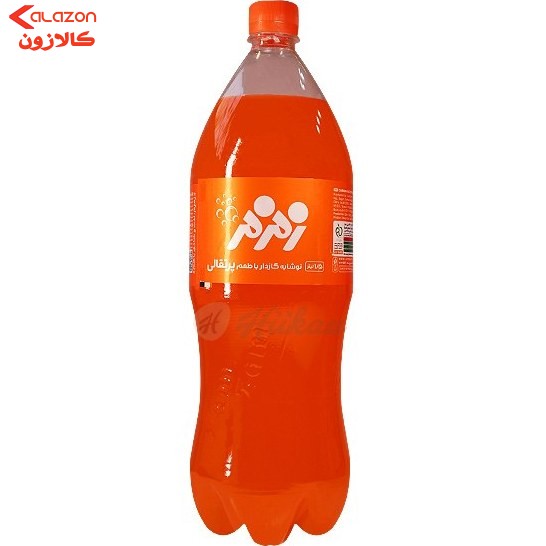 نوشابه پرتقالی 1.5 لیتری زمزم