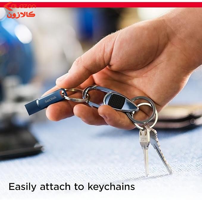 فلش مموری سن دیسک مدل Ultra Dual Drive Go ظرفیت 256 گیگابایت