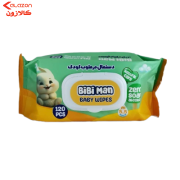 دستمال مرطوب کودک بی بی من سبز