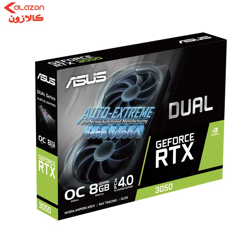 کارت گرافیک ایسوس مدل Dual GeForce RTX 3050 OC Edition 8GB