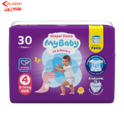 پوشک مای بیبی شوتی سایز4 ،30عددی