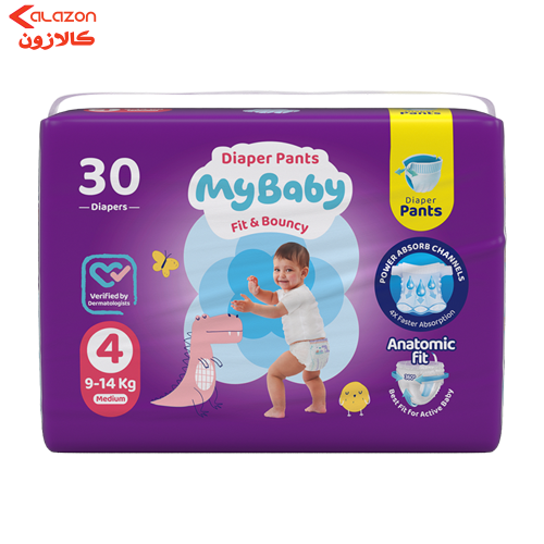 پوشک مای بیبی شوتی سایز4 ،30عددی
