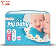 پوشک مای بیبی سایز 3، 38عددی