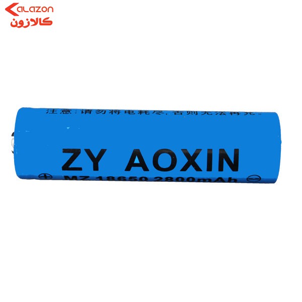 باتری لیتیوم یون قابل شارژ کد 18650 ظرفیت 2800 میلی آمپر ساعت