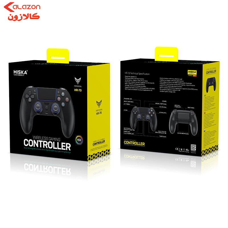 دسته بازی هیسکا مدل HR-70