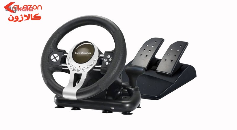 فرمان بازی یورو کوانتم مدل 5in1 مناسب برای PS4-XBOX ONE-PS3-PC -SWITCH