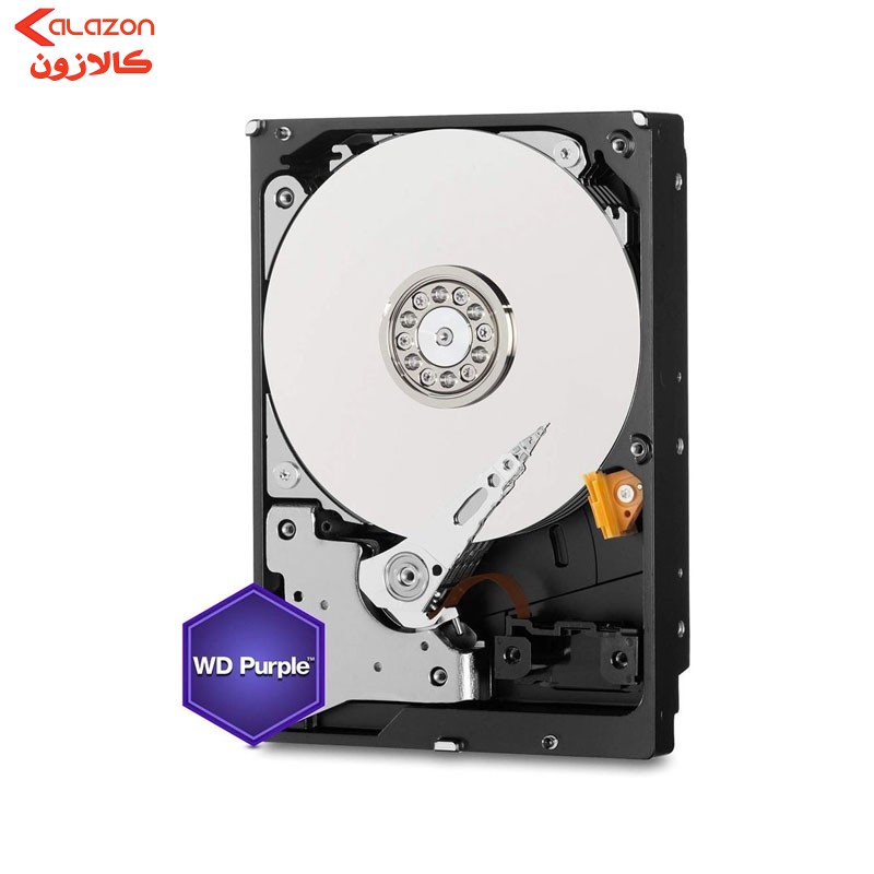 هارد دیسک اینترنال وسترن دیجیتال مدل Purple WD43PURZ ظرفیت 4 ترابایت