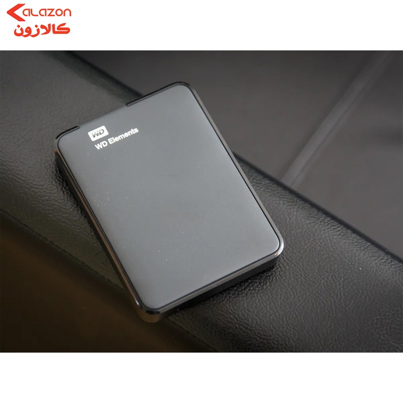 هارد اکسترنال وسترن دیجیتال مدل Elements ظرفیت یک ترابایت دارای رابط USB Type-A 3.0