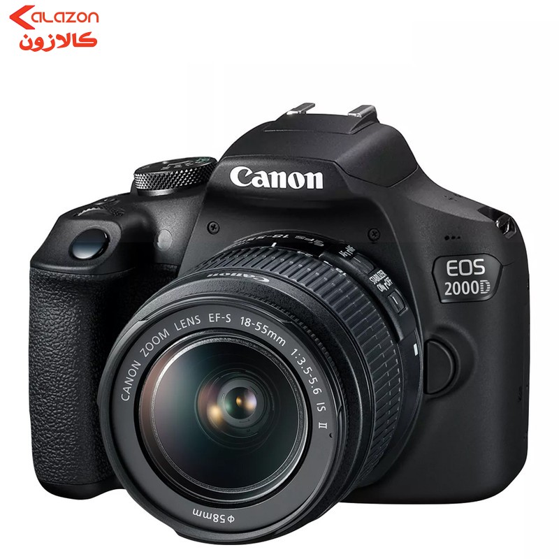 دوربین دیجیتال کانن مدل EOS 2000D به همراه لنز 18-55 میلی متر IS II