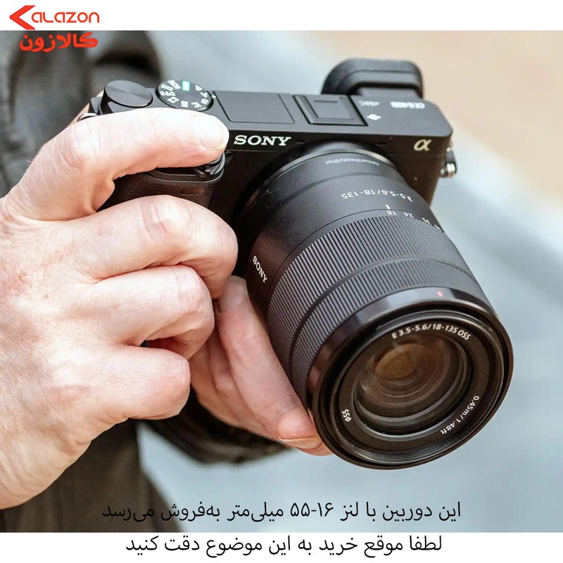 دوربین دیجیتال بدون آینه سونی مدل Alpha A6400 به همراه لنز 16-50 میلی متر OSS