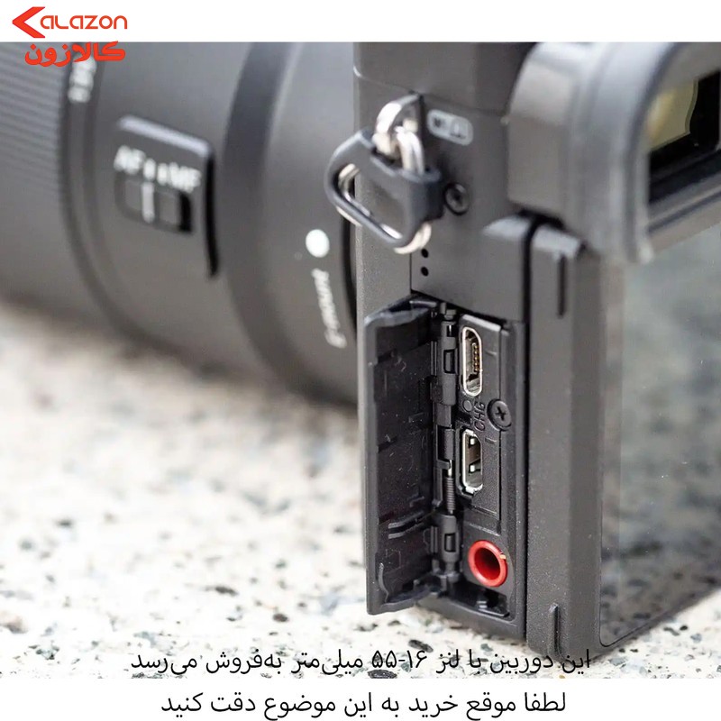 دوربین دیجیتال بدون آینه سونی مدل Alpha A6400 به همراه لنز 16-50 میلی متر OSS