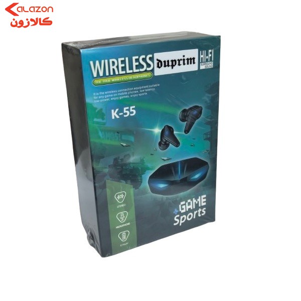هدفون بلوتوثی دوپریم مدل k55 pro+ 2025