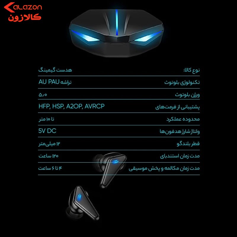 هدفون بلوتوثی دوپریم مدل k55 pro+ 2025