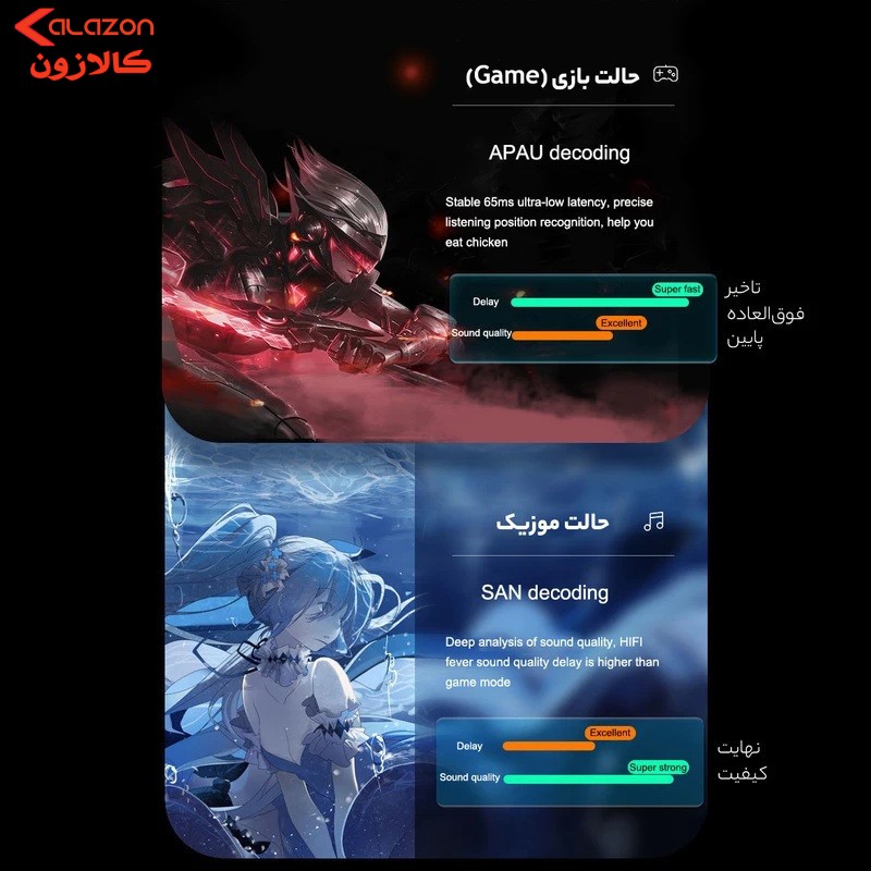 هدفون بلوتوثی دوپریم مدل k55 pro+ 2025