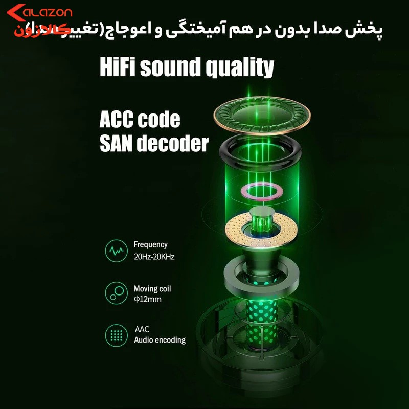 هدفون بلوتوثی دوپریم مدل k55 pro+ 2025