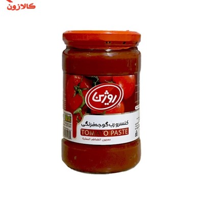 رب گوجه فرنگی شیشه روژین