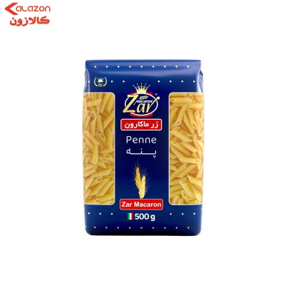 زر ماکرون پنه طرح دار
