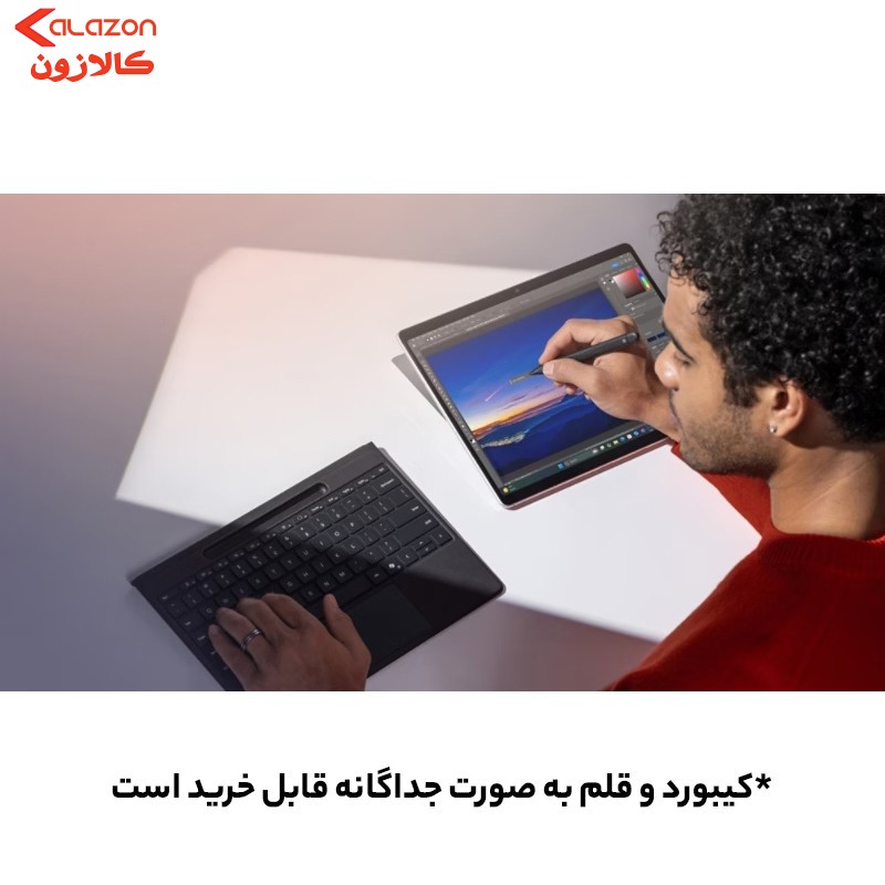 تبلت 13 اینچی مایکروسافت مدل Surface Pro 11-Snapdragon X Elite OLED ظرفیت 512 گیگابایت و رم 16 گیگابایت
