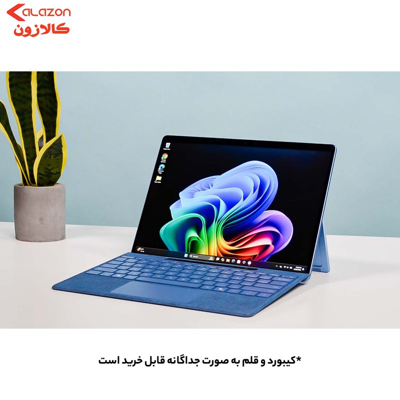 تبلت 13 اینچی مایکروسافت مدل Surface Pro 11-Snapdragon X Elite OLED ظرفیت 512 گیگابایت و رم 16 گیگابایت