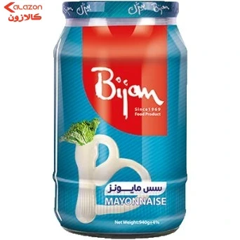 سس مایونز شیشه یک‌کیلویی بیژن