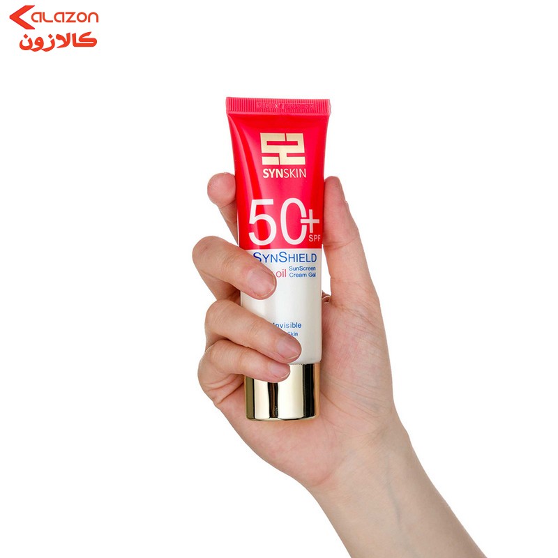 کرم ژل ضدآفتاب ساین اسکین مدل SPF50، مناسب پوست‌های چرب، حجم 50 میلی‌لیتر