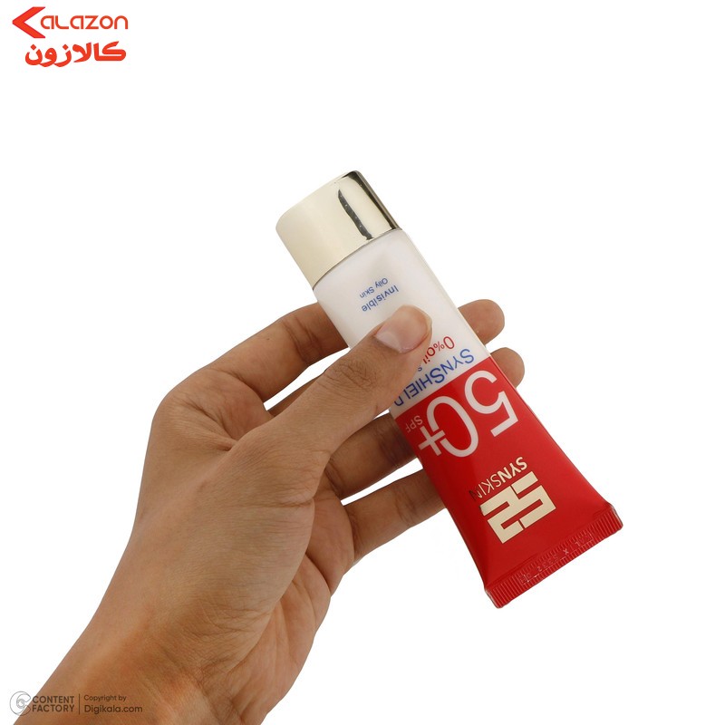 کرم ژل ضدآفتاب ساین اسکین مدل SPF50، مناسب پوست‌های چرب، حجم 50 میلی‌لیتر