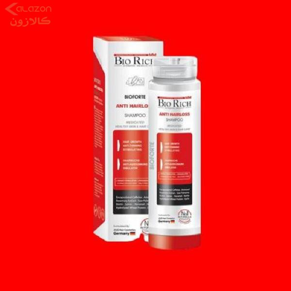 شامپو تقویت‌کننده و ضد ریزش مو بایوریچ مدل ANTI HAIR LOSS حجم 250 میلی‌لیتر