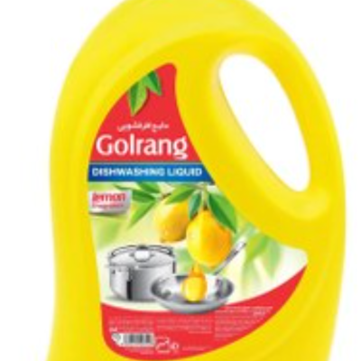 مایع ظرفشویی لیمویی گلرنگ 3.5کیلوگرم